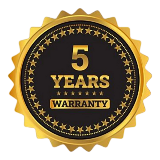 Extended 5 years warranty